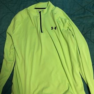 Under armour neon long sleeve shirt